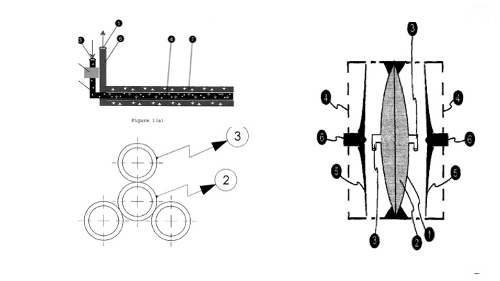 Permanent non-clogging filters scrubbed by air bubbles or fast liquid flow; long-term use, universal application, all particle sizes removed; sterile operations.