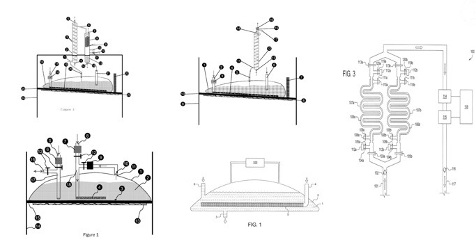 Bioreactor and other hazardous exhausts are cleaned by cooling or freezing to remove water droplets, recirculating or exhausting clean gas, as well recirculation after removing carbon dioxide. Closed systems for most hazardous processing and filter-…