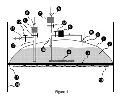 Recirculating exhaust removing carbon dioxide and adding nutrient gases; operable in uncontrolled environment with hazardous substances.