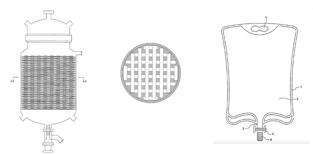 A fluoropolymer bladder to hold degradable wine that can be placed inside a glass bottle; provided with an aerator. Partial withdrawal without affecting wine. A large-scale (thousands of liters at a time) method of aging wine, 10-100x faster, with c…