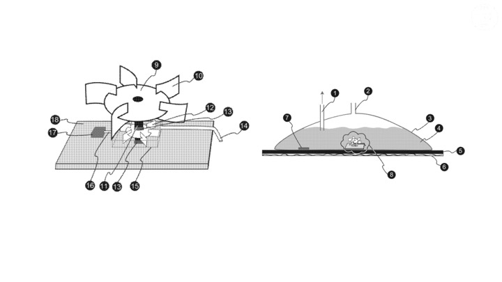 Air-driven propeller in a single-use flexible bioreactor allows dual function of gassing and mixing without an external stirring device.&nbsp;
