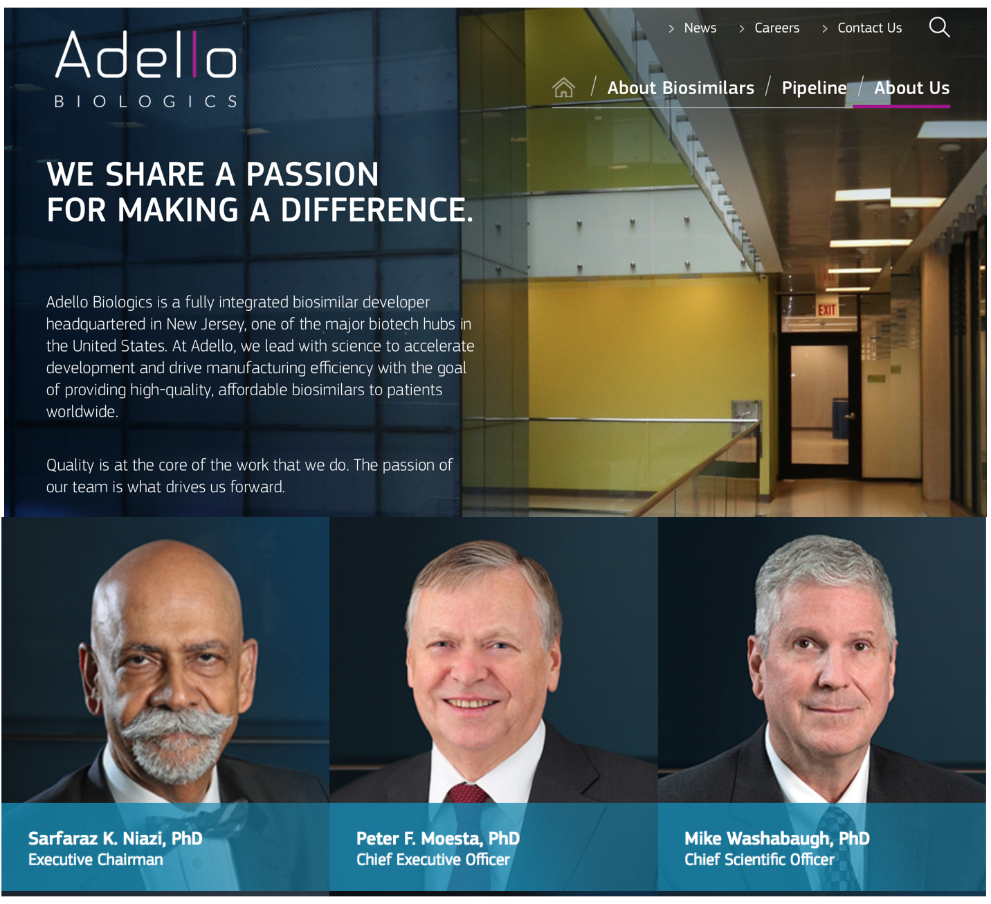 On Leaving the Company I founded, Adello Biologics